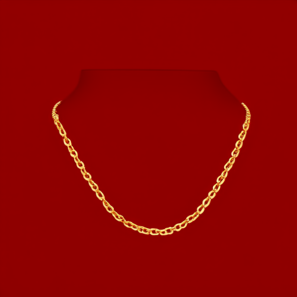 红宝石金项链图片